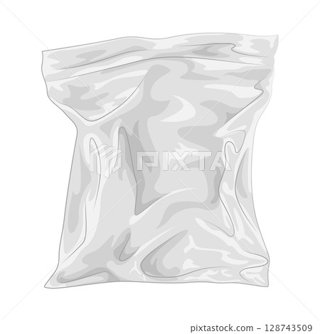 Illustration of Plastic Bag 128743509