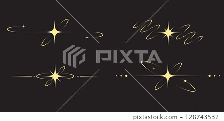 Vector magic borders and mystic line dividers with celestial stars and spiritual symbols vintage astrology frames for esoteric decoration perfect for tarot posters and prints Vector magic borders and mystic line dividers with celestial stars and spiritual symbols vintage astrology frames for esoteric decoration perfect for tarot posters and prints 128743532