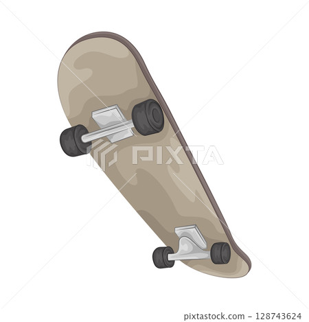Illustration of Skateboard Illustration of Skateboard 128743624