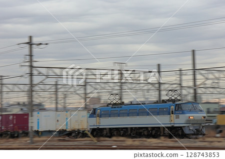 EF66 第100代 Shark JR貨運 川崎貨運站 128743853