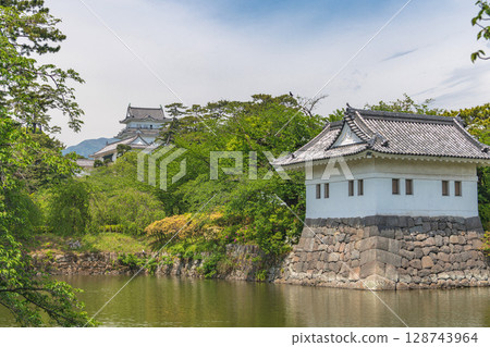 Odawara Castle Ninomaru Corner Tower and Castle Tower 128743964