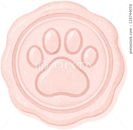 封蠟郵票插圖 封蠟郵票插圖 128744059