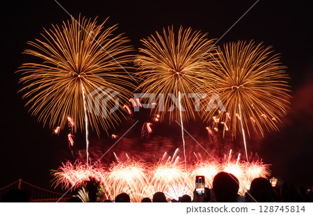 Fireworks Busan Korea Fireworks Festival Korea Fireworks Busan Korea Fireworks Festival Korea 128745814