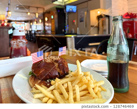 American Diner's漢堡包 American Diner's漢堡包 128746469