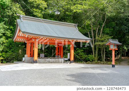 宇佐神社淨水梅景觀（宇佐市） 128748473