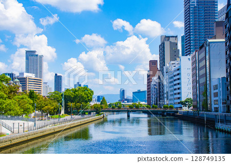 【大阪風光】淀屋橋地區的河畔建築（2） 128749135