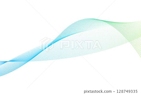 Flowing abstract wave background image material Flowing abstract wave background image material 128749335