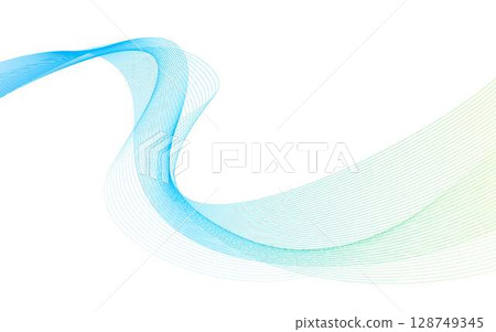 流動的抽象波浪背景圖片素材 128749345
