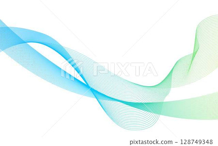 流動的抽象波浪背景圖片素材 128749348