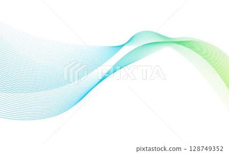 流動的抽象波浪背景圖片素材 128749352