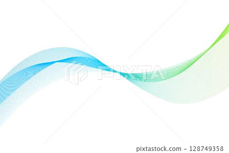 Flowing abstract wave background image material 128749358