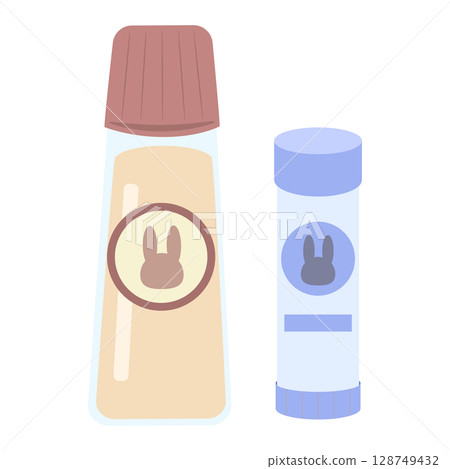 液體和棒狀膠水材料 | 非常適合教材 128749432