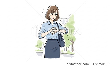 一個確認時間的女人 128750538