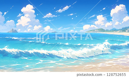 Transparent sea Transparent sea 128752655