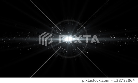 Sparkling and shining light background effect image 128752864