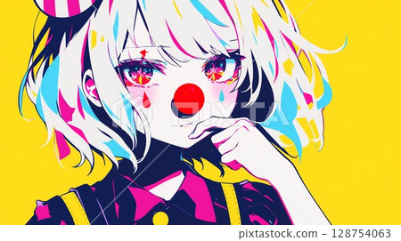 Clown Girl 128754063
