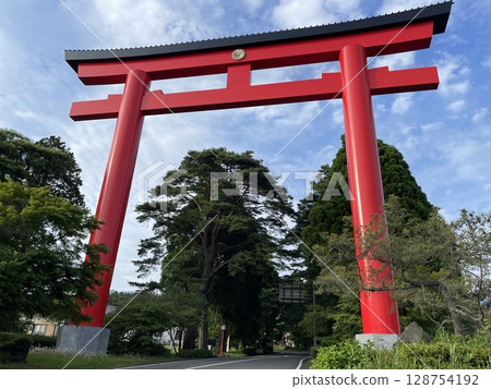 Kirishima Shrine's First Torii Gate Kirishima Shrine's First Torii Gate 128754192