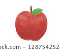 Red apple illustration material 128754252