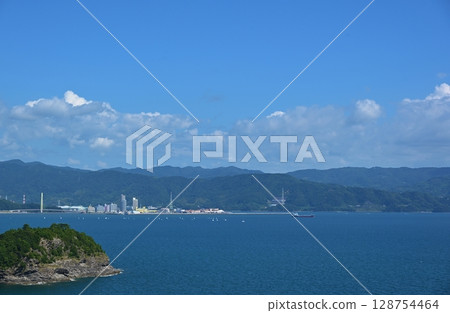 從和歌山縣西風崎眺望 128754464