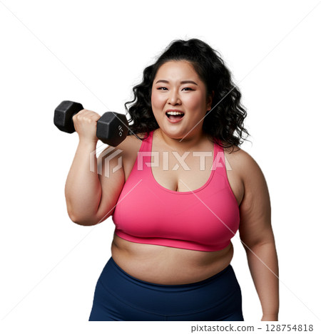 Women who train muscle 128754818