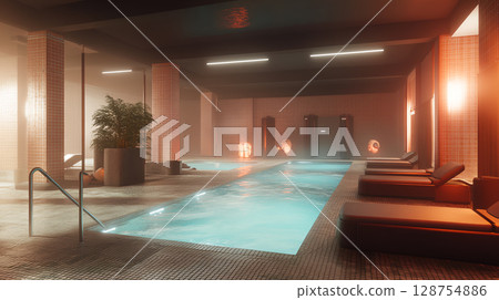 美麗的飯店溫泉 美麗的飯店溫泉 128754886