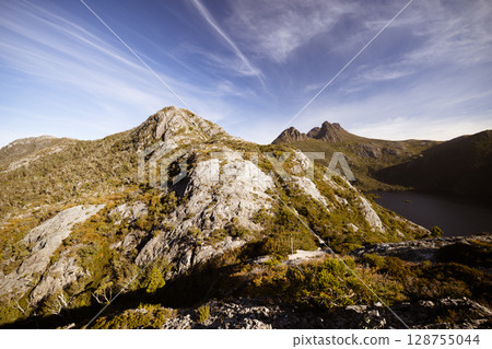 Hansons Peak in Tasmania Australia 128755044