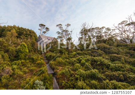 Waterfall Valley Private Hut in Tasmania Australia 128755107