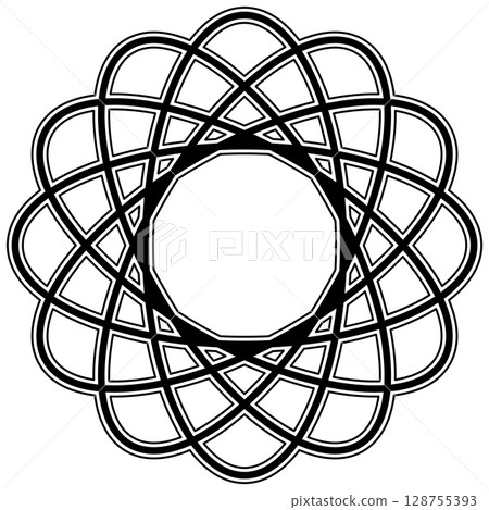 Spiral pattern in cyberspace 128755393