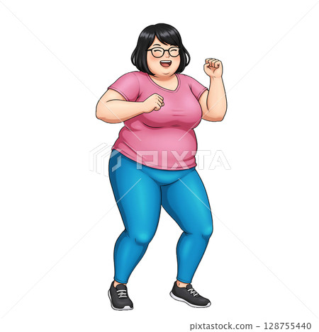 Women in diet 128755440