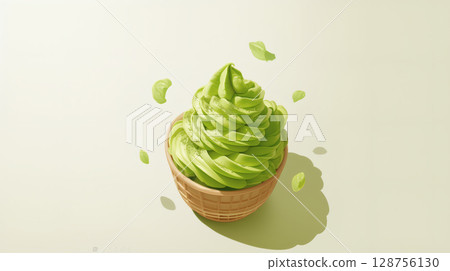 新鮮軟冰淇淋 128756130