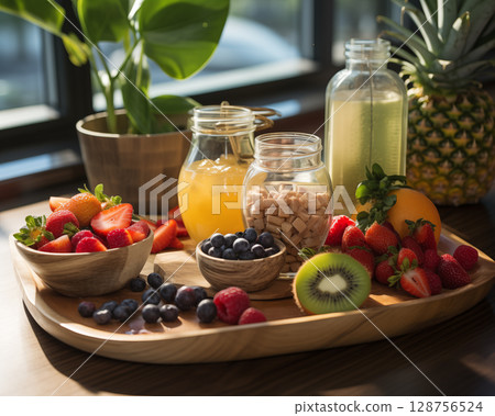 Assorted fruit trays 128756524