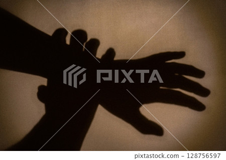 Sexual crime/danger image 128756597