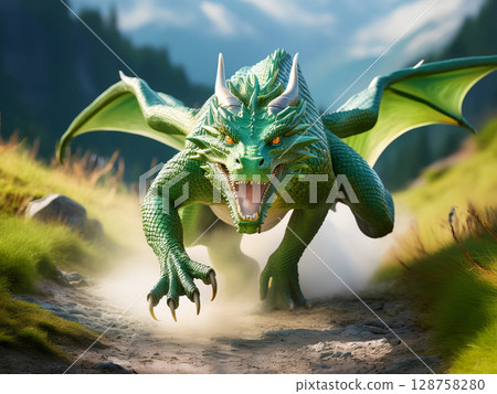 dragon, dragons, dinosaur 128758280