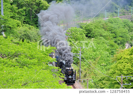 上越線 上牧水上 JR 東日本 D51-498+12 系列（高崎） SL 水上 128758455