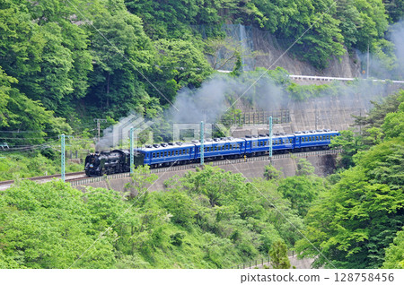 上越線 上牧水上 JR 東日本 D51-498+12 系列（高崎） SL 水上 128758456