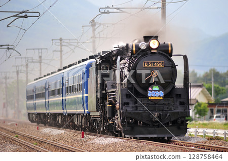 Joetsu Line Gokan-Numata JR East D51-498+12 series (Takasaki) SL Minakami 128758464