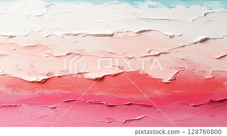 Modern oil and acrylic smear blot canvas painting wall.  128760800