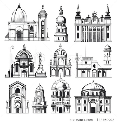 building, palace, landmark 128760902