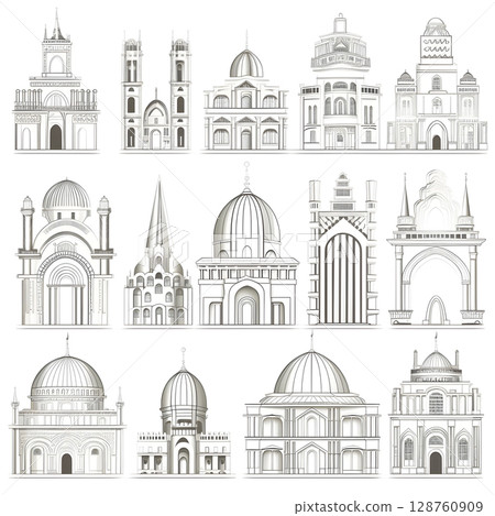 building, palace, landmark 128760909