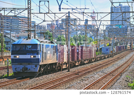 Tokaido Line Sagami Freight JR Freight EF210-138 (Okayama) 128761574