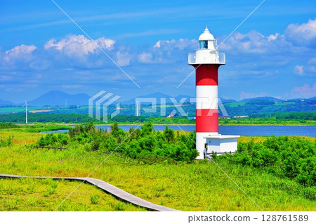 Scenery of Hamanasu Hill Park (Ishikari City, Hokkaido) Scenery of Hamanasu Hill Park (Ishikari City, Hokkaido) 128761589