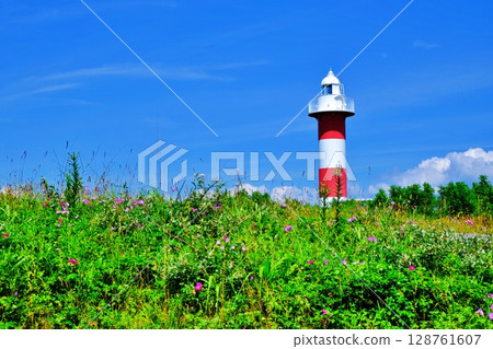 Scenery of Hamanasu Hill Park (Ishikari City, Hokkaido) Scenery of Hamanasu Hill Park (Ishikari City, Hokkaido) 128761607