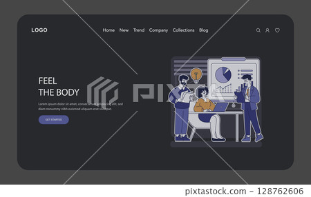 Hybrid work environment focused on collaboration and productivity, showcasing professionals engaged in discussions and utilizing technology to enhance work efficiency and communication. Vector Hybrid work environment focused on collaboration and productivity, showcasing professionals engaged in discussions and utilizing technology to enhance work efficiency and communication. Vector 128762606