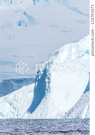 Antarctic landscape near Graham passage 128763871