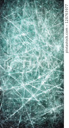 Transparent ice crack texture wallpaper - cool tone background material Transparent ice crack texture wallpaper - cool tone background material 128763977