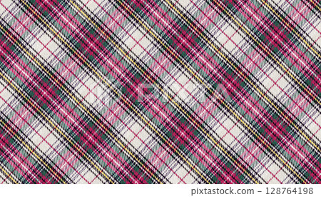 Classic Tartan Wool Texture Background Classic Tartan Wool Texture Background 128764198