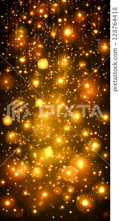 Luxurious orange light grain background - banner material with copy space 128764418