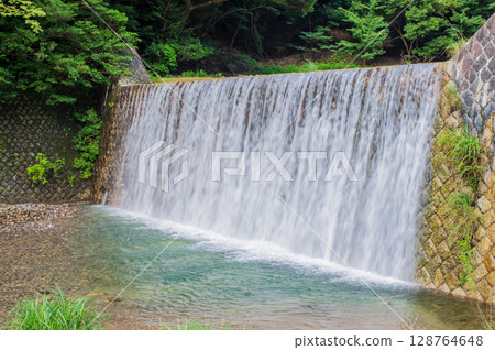 「清涼風景」溪谷防沙壩（三重縣四日市宮妻溪谷） 128764648