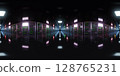 Futuristic Data Center with Colorful Server Racks 360 vr panorama 128765231