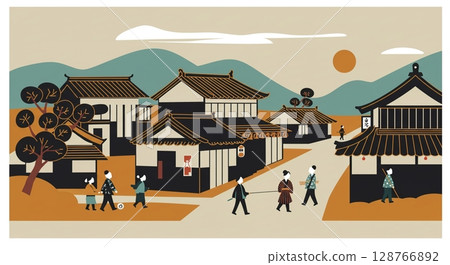 魅力四射的城市！充滿大正時代浪漫氣息的街景 128766892